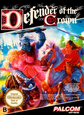 Defender of the Crown (Europe) box cover front